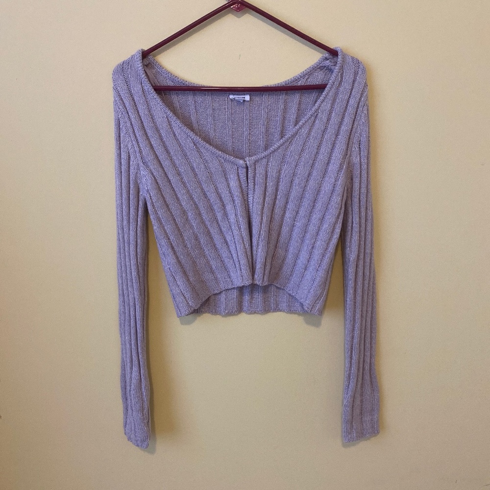 Garage long sleeve cardigan